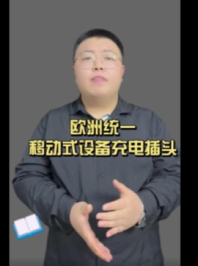 欧洲强制统一移动式设备充电接口